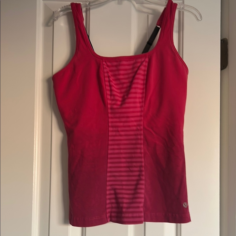 Women's Red Tank Top by LuLu Lemon